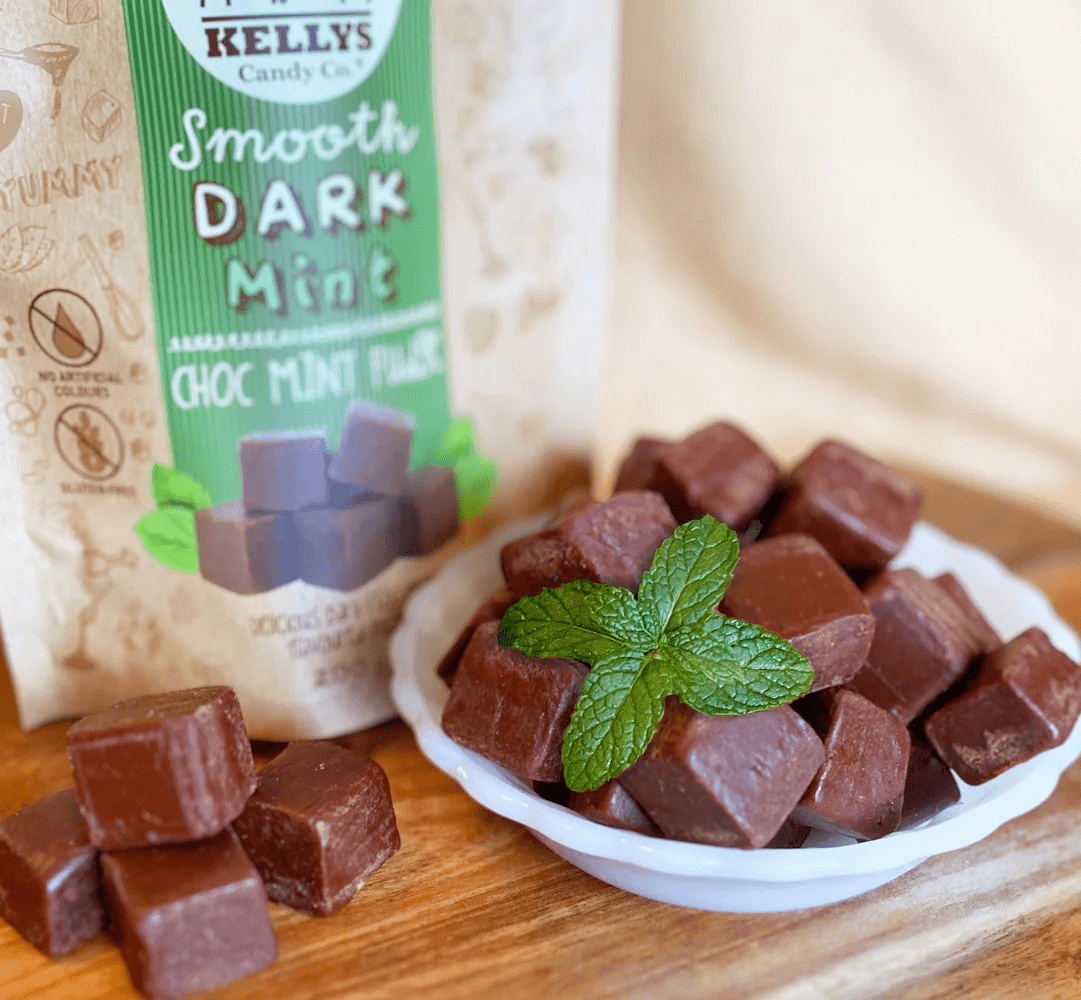 Kelly's Candy Co. Dark Choc Mint Fudge 90g