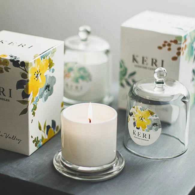 Keri Soy Candle Cloche