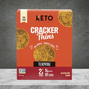 Keto Naturals Teriyaki Cracker Thins 64g