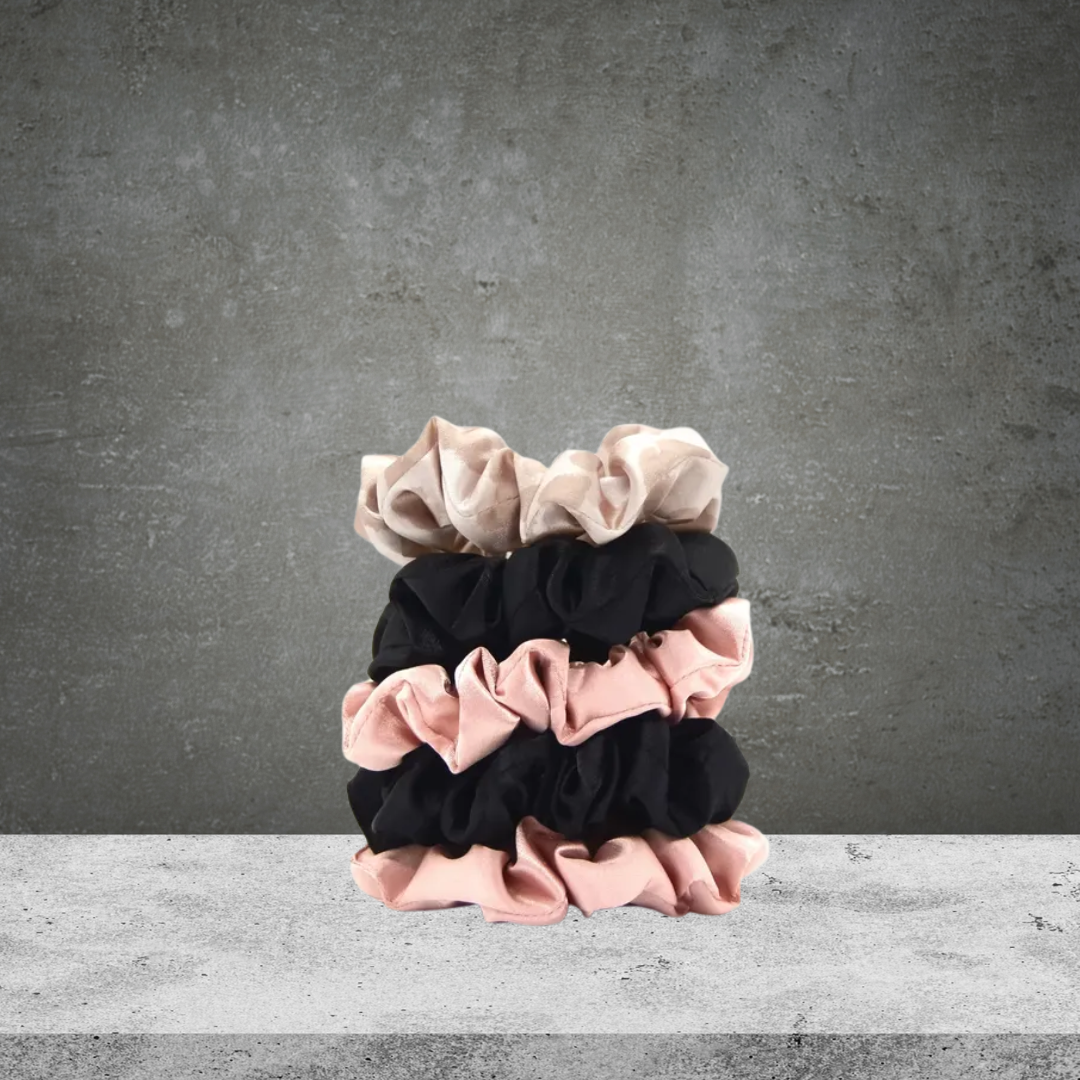 Kitsch Satin Sleep Scrunchies 5pc - Assorted