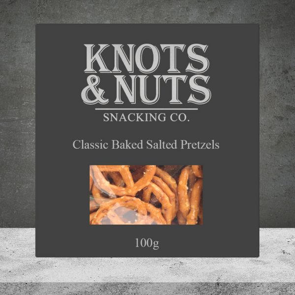 Knots Nuts Classic Baked Pretzels 100g