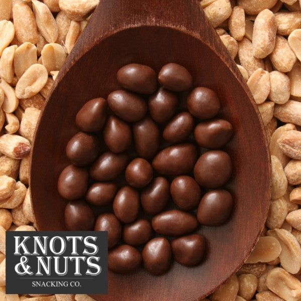 Knots & Nuts Chocolate Coated Peanuts 160g