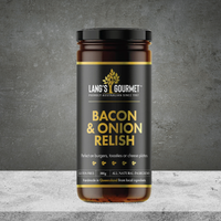 Lang's Gourmet Bacon and Onion Relish 300g
