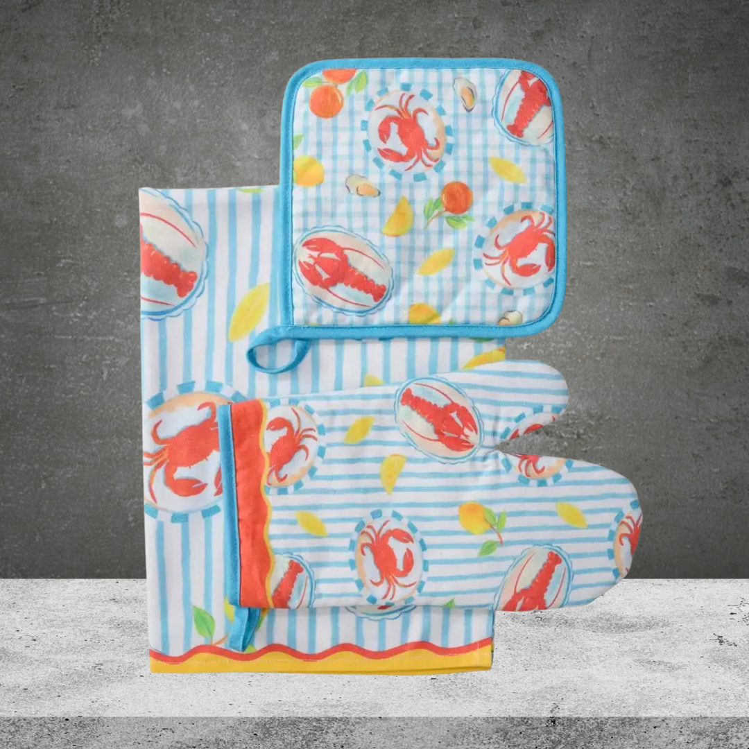 Lavida Kitchen Set/3 Lobster