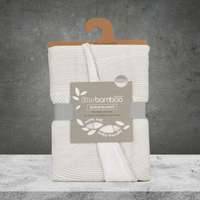 Little Bamboo Natural Muslin Blanket