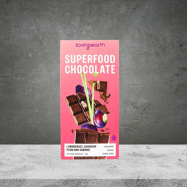 Loving Earth Superfood Chocolate Lemongrass Davidson Plum & Gubinge 70g