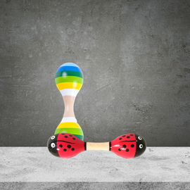 Lucky Tree Wooden Maraca Rattle