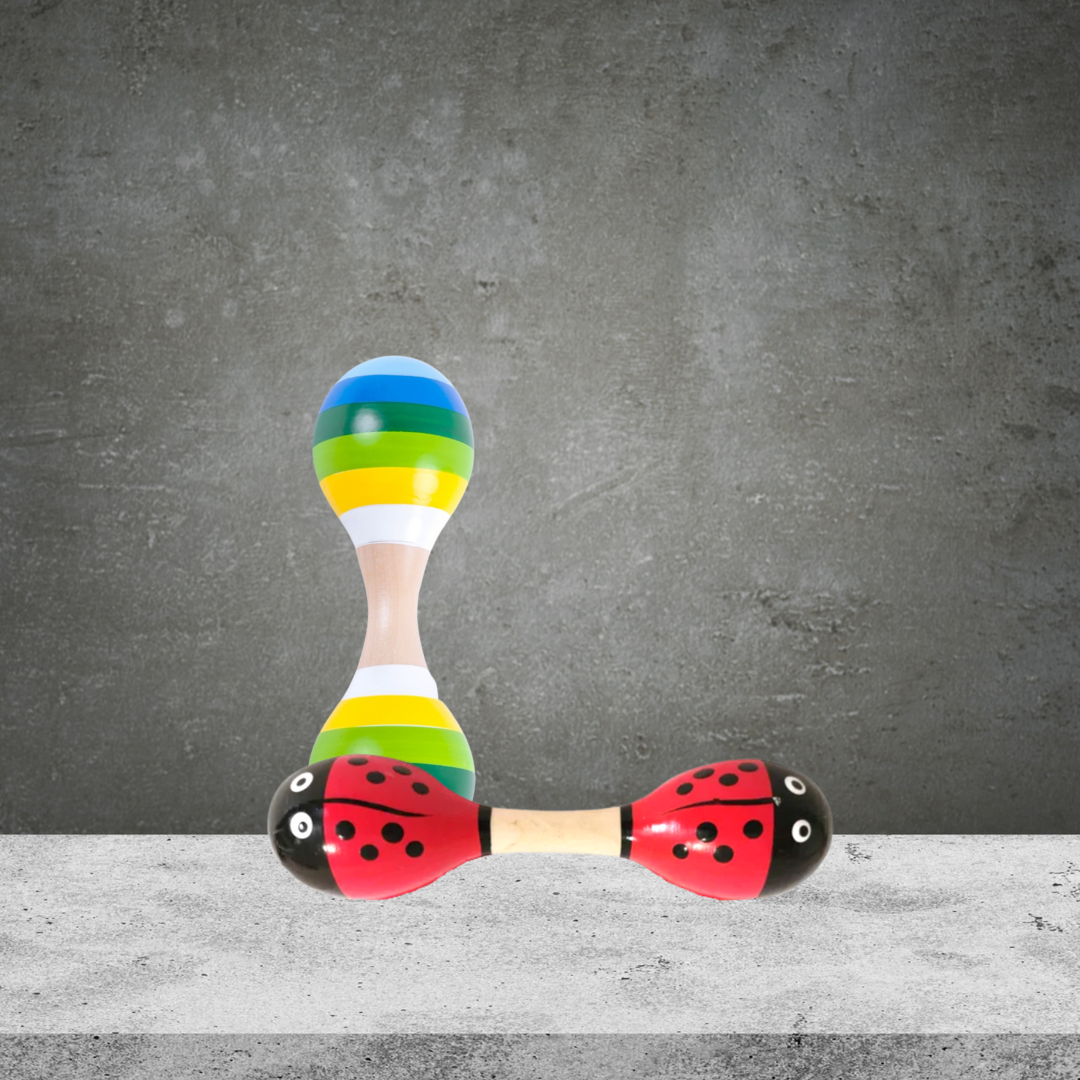 Lucky Tree Wooden Maraca Rattle