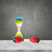 Lucky Tree Wooden Maraca Rattle
