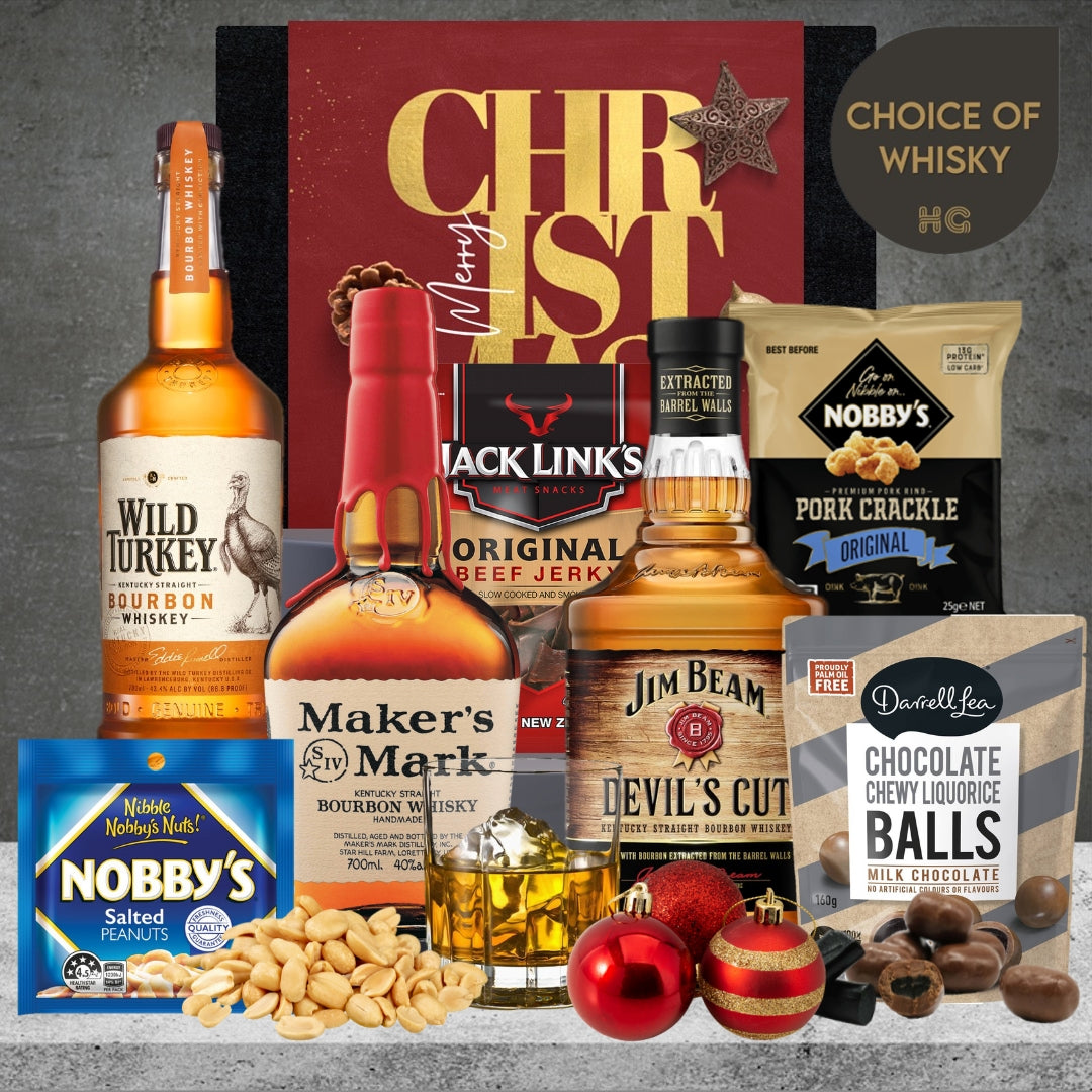 Luxury Bourbon Christmas Hamper Featured Image