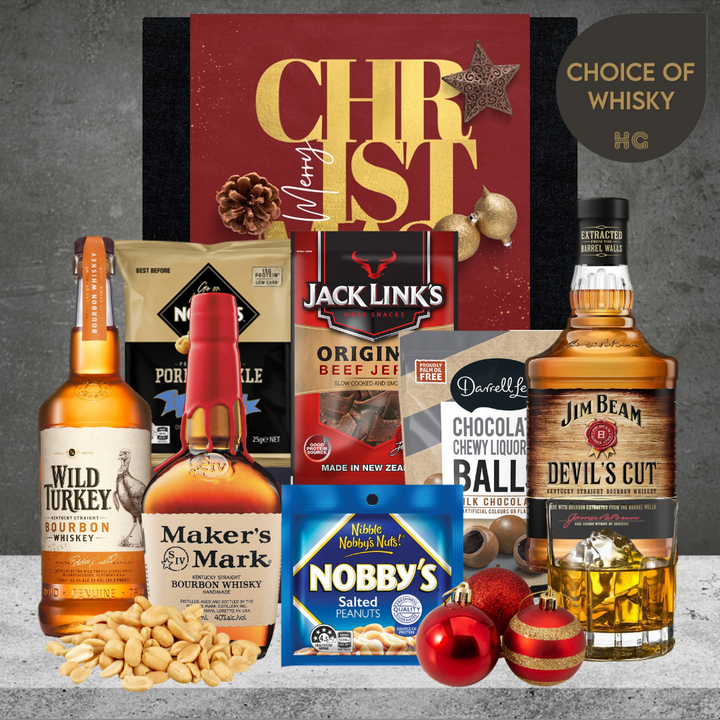 Luxury Bourbon Christmas Hamper Featured Image