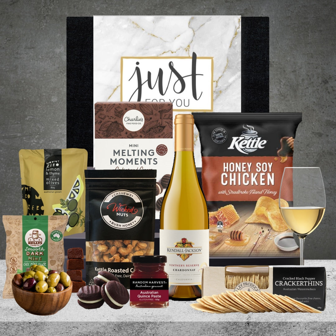 Luxury Chardonnay Wine Hamper Featured Image