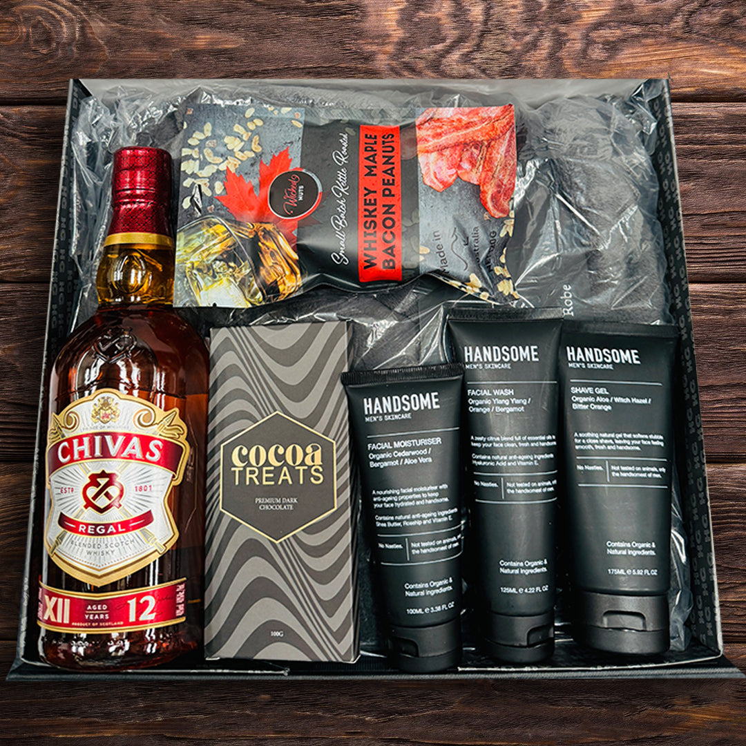 Luxury Robe & Chivas Christmas Hamper