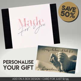 Made For You Sleeve + New Baby Card