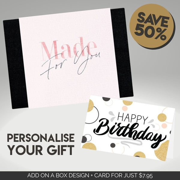 Made For You Sleeve + Birthday Card