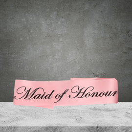 Maid of Honour Sash