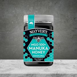 Mayver’s MGO 100+ Manuka Honey Monofloral 500g