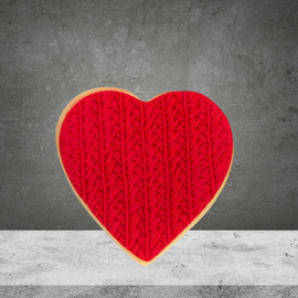 Melbourne Cookie Love Heart Shaped Cookie