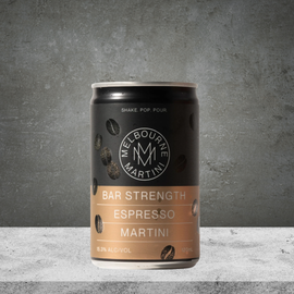 Melbourne Martini Bar Strength Expresso Can 120ml