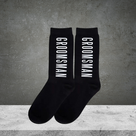 Men's Wedding Socks - Groom