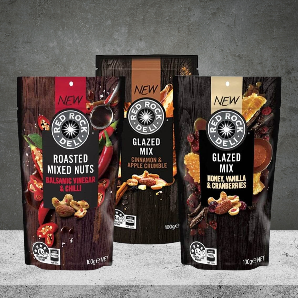 Red Rock Deli Mixed Nuts Varieties 110g