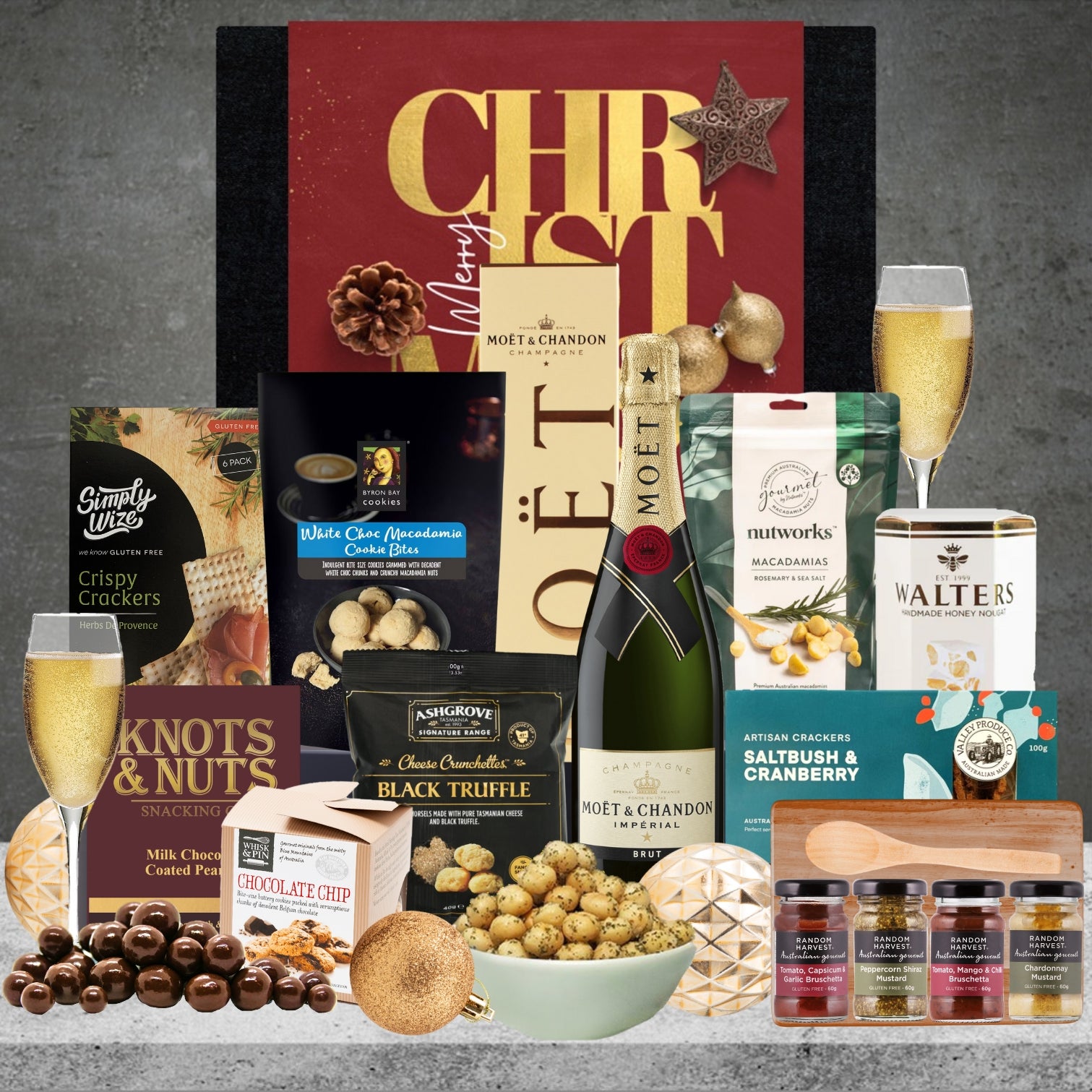 Moet & Gourmet Christmas Hamper Featured Image