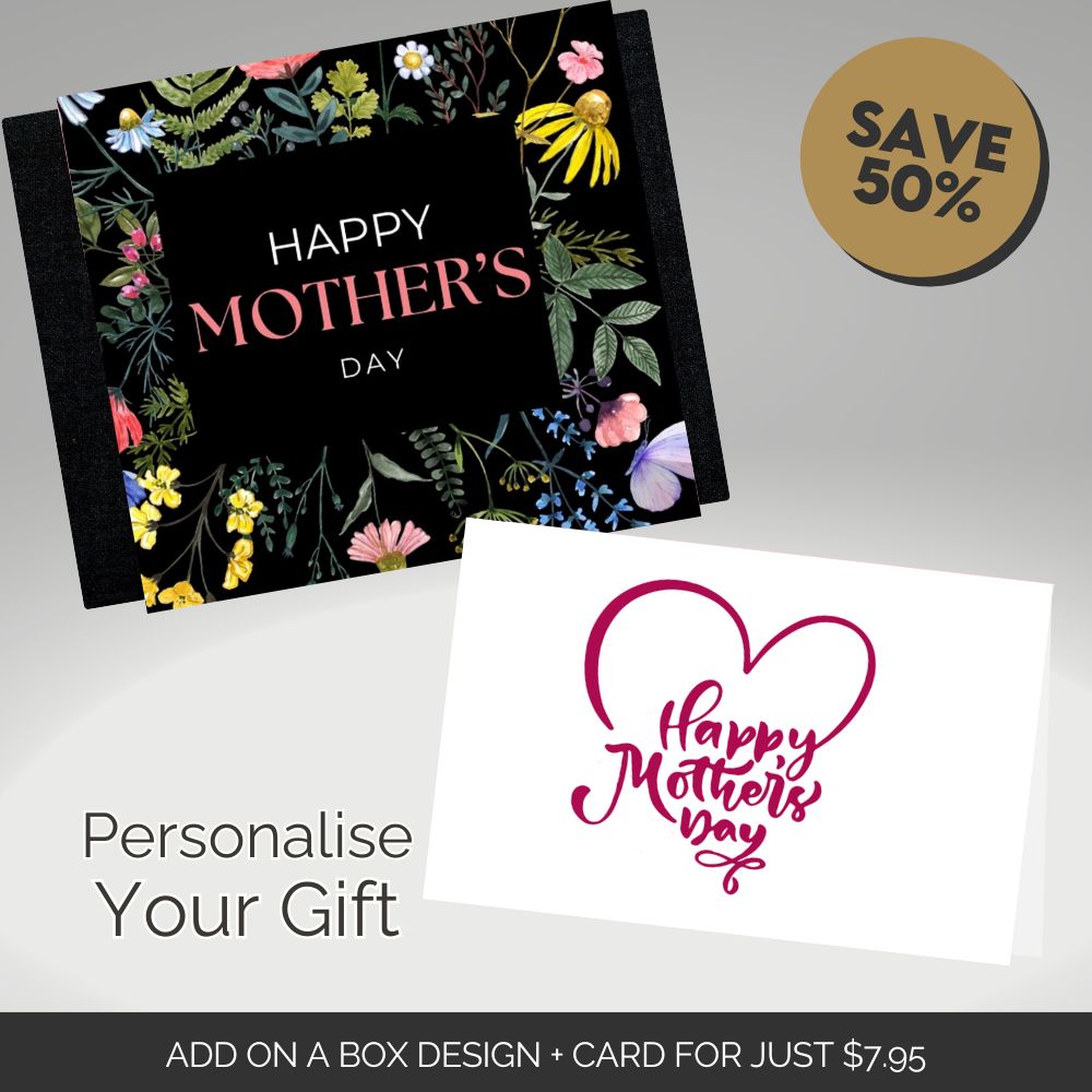 Mothers Day Black Sleeve + Card Bundle