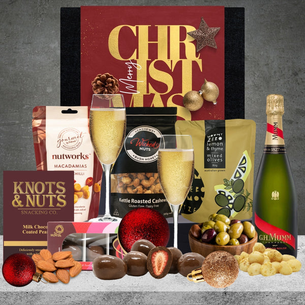 Mumm Champagne Christmas Hamper Featured Image