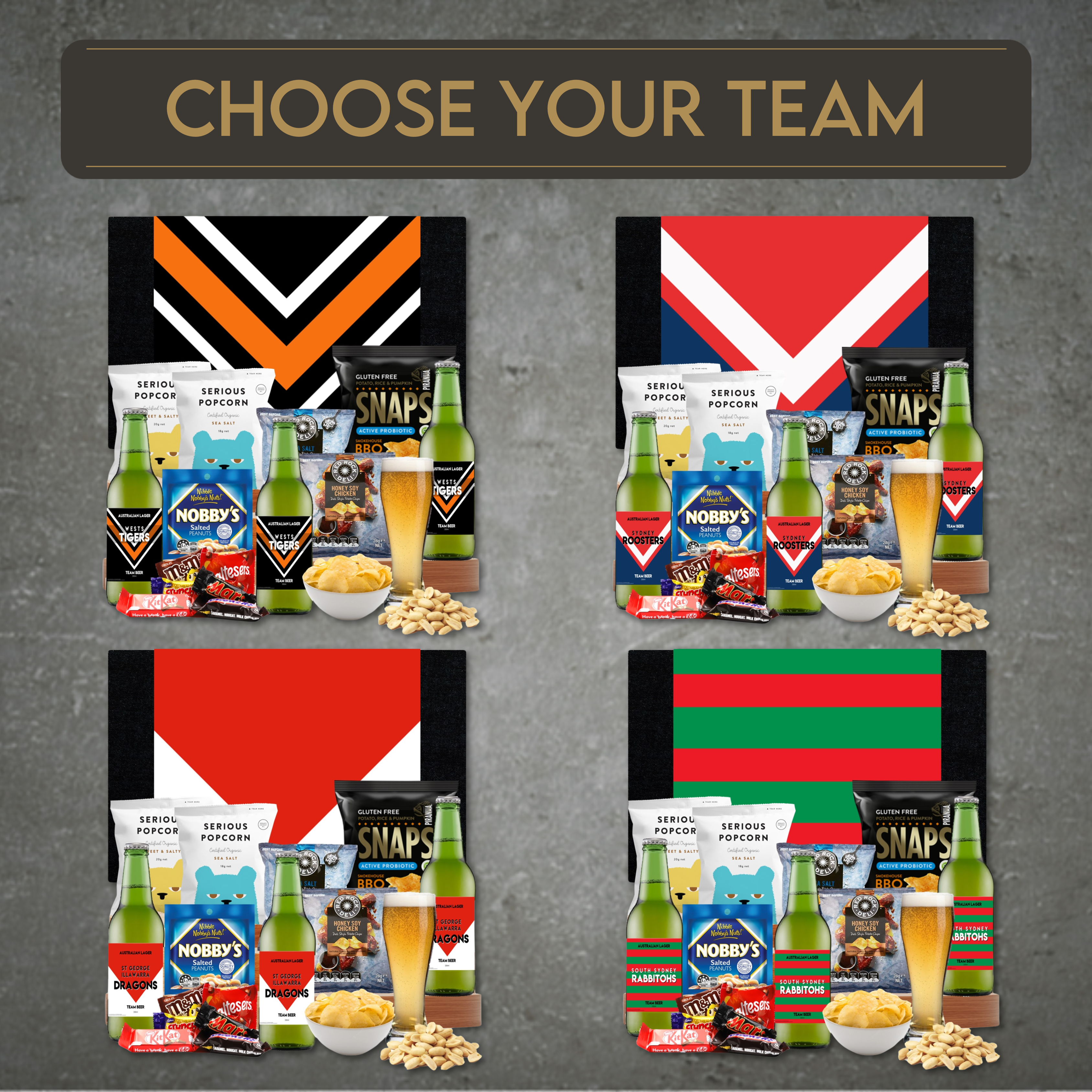 NRL Beer Gift Hamper