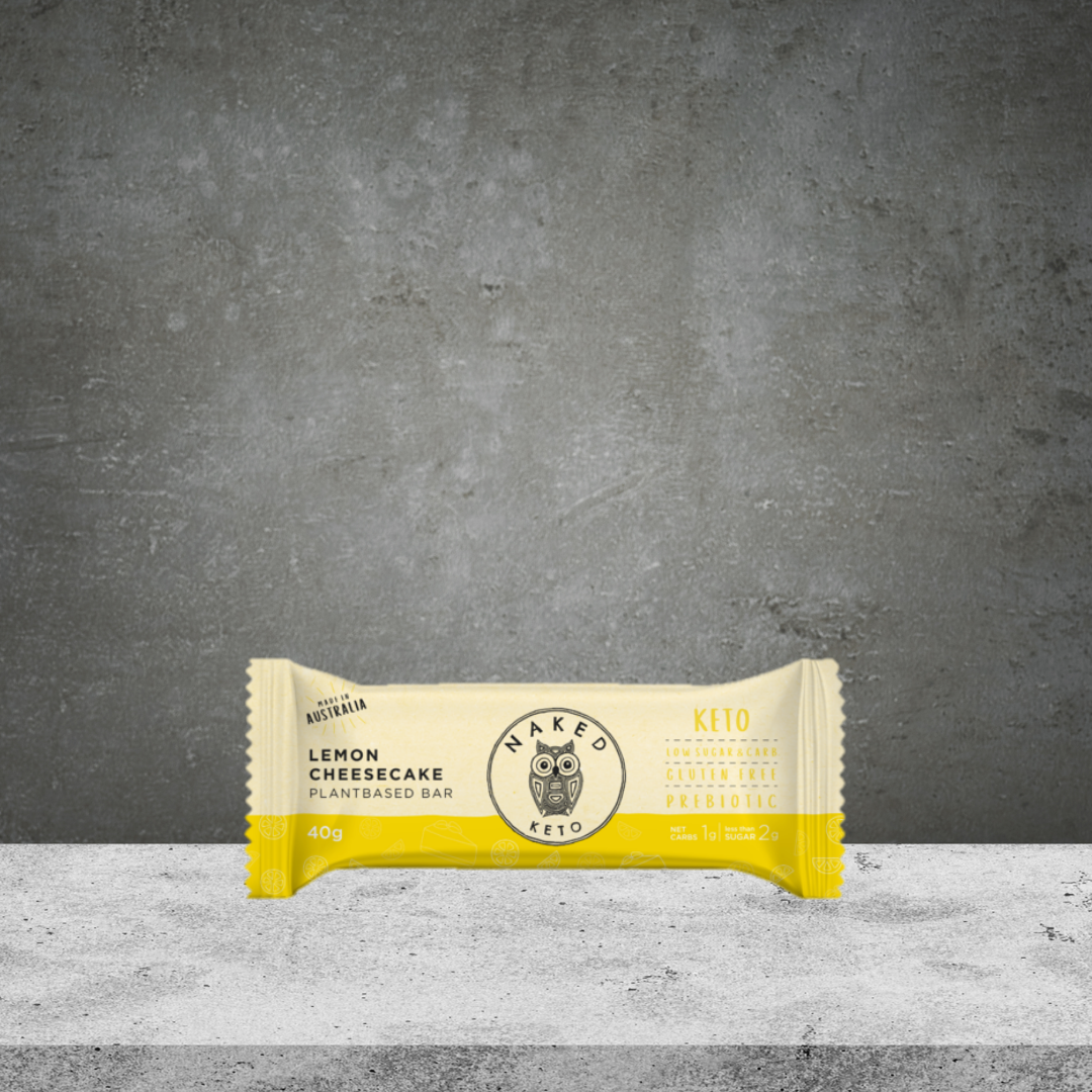 Naked Paleo Lemon Cheesecake Bar 40g