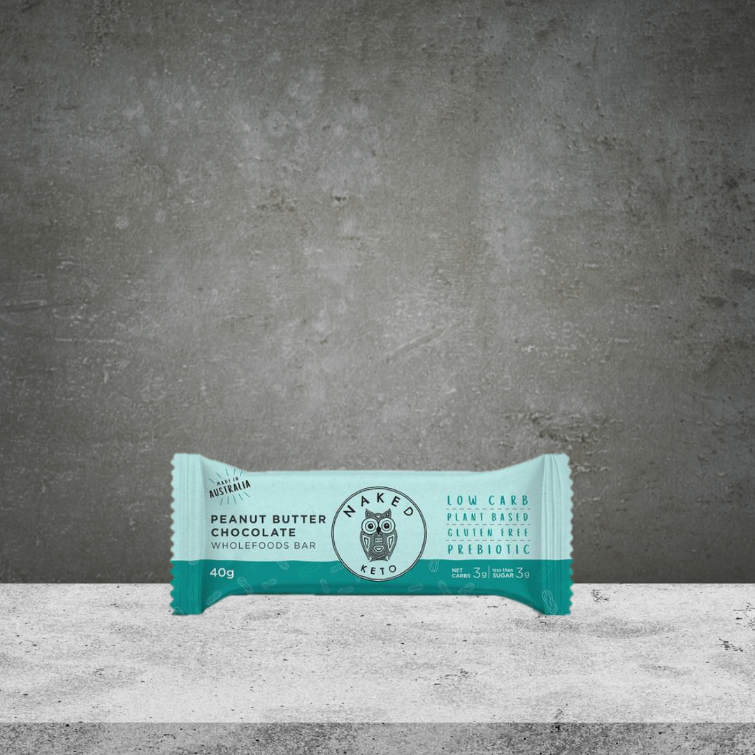 Naked Paleo Peanut Butter Chocolate Bar 40g