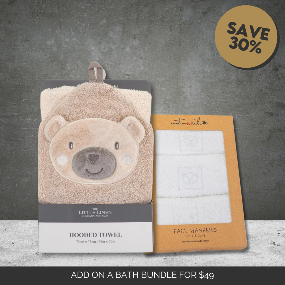 Neutral Baby Bath Time Bundle
