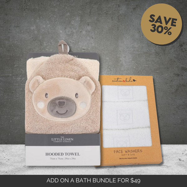 Neutral Baby Bath Time Bundle