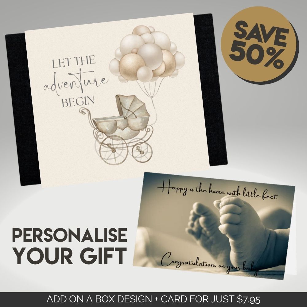 New Baby Adventure Sleeve + Card Bundle