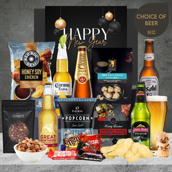 New Year Beer Gift Hamper Featured Image