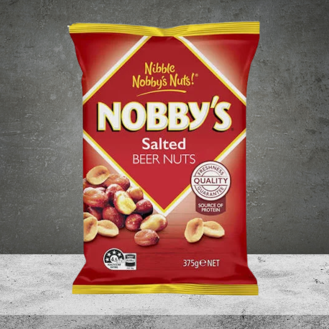 Nobby's Beer Nuts Salted 375g