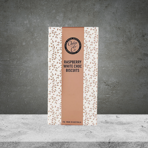 Ogilvie & Co Raspberry & White Chocolate Biscuits 75g