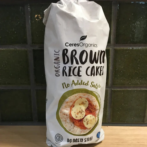 Organic Brown Rice Cakes, No Added Salt 110g - view 3