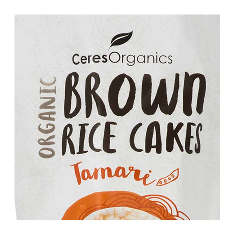 Organic Brown Rice Cakes, Tamari 110g - view 3