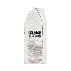Organic Brown Rice Cakes, with Quinoa 110g - back of pack