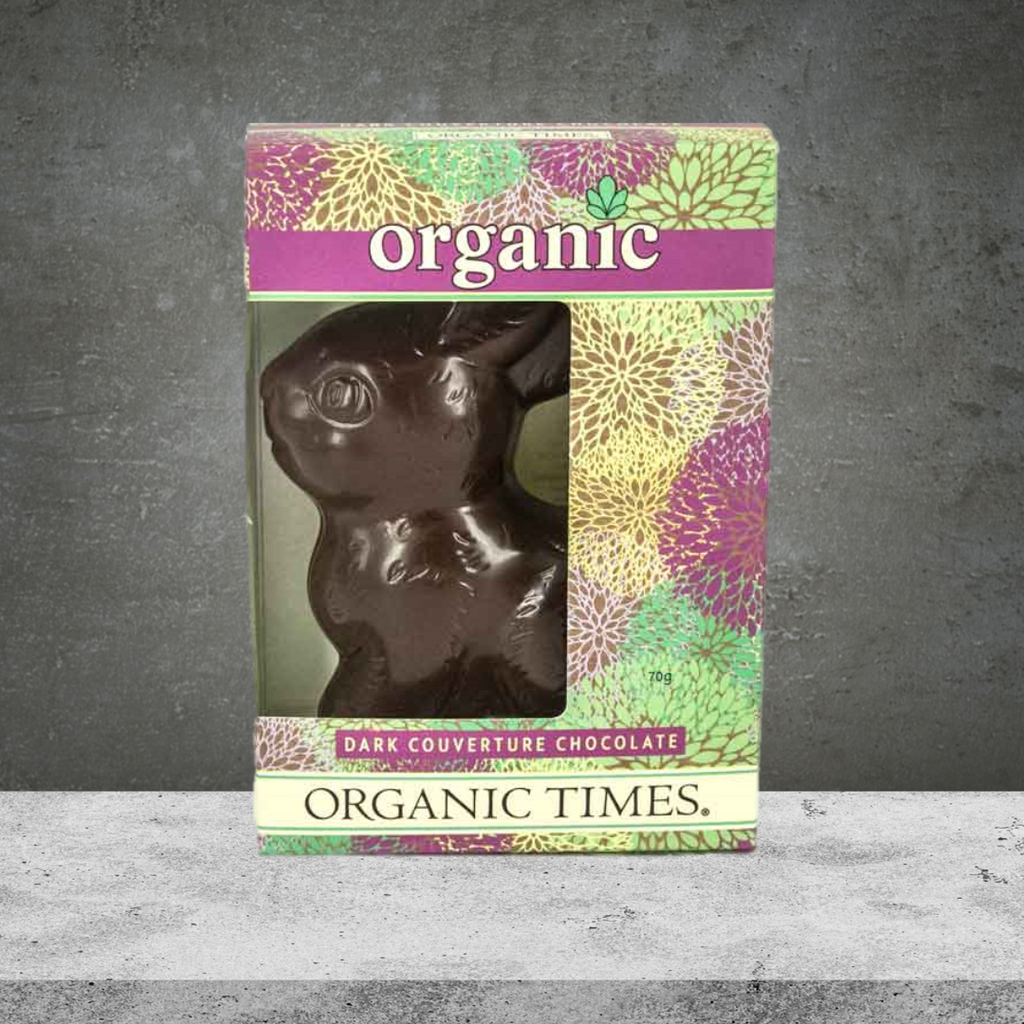 Organic Times Organic Dark Chocolate Easter Bunny 70g