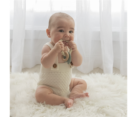 Playground Sage Elephant Teether