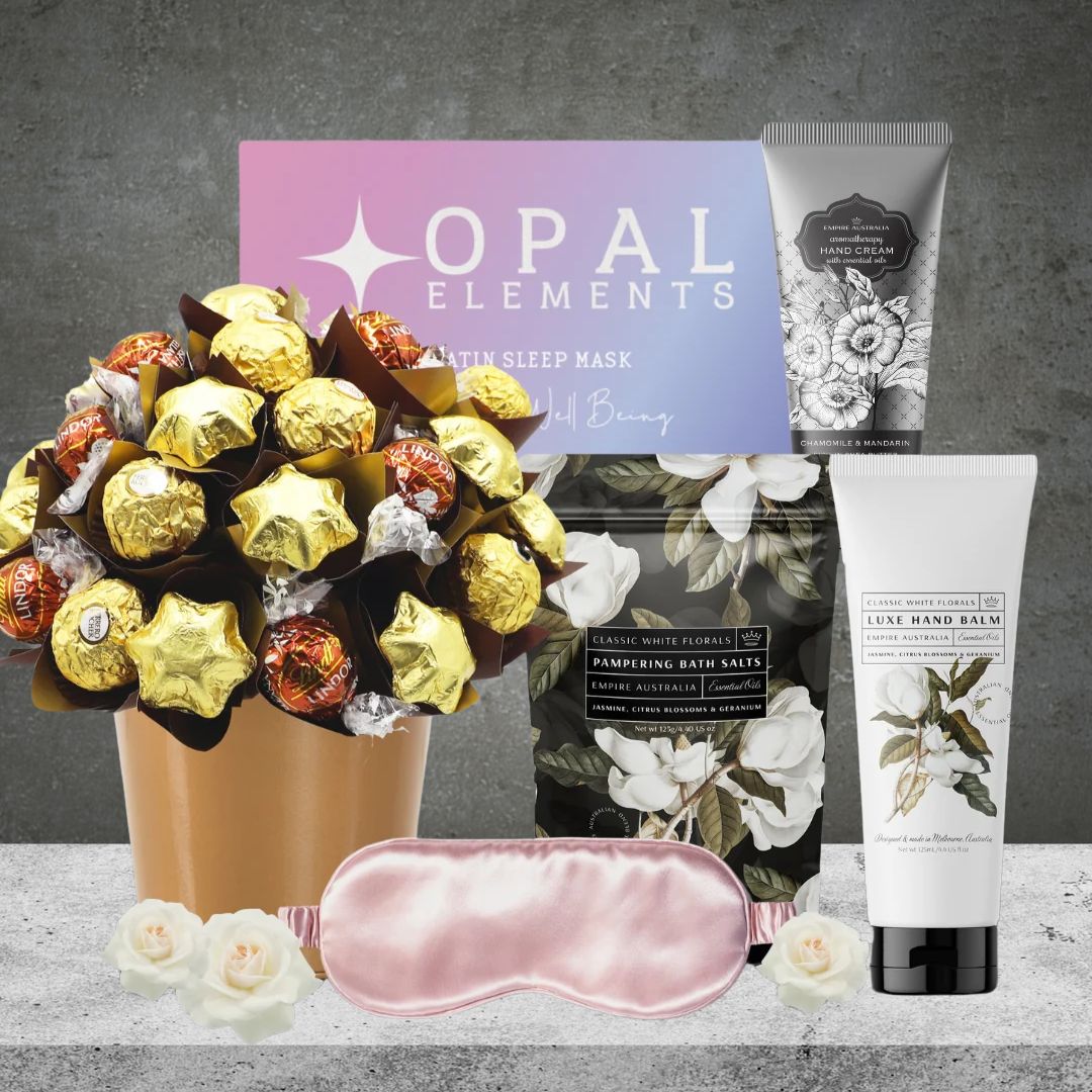 Mothers Day Pamper Chocolate Gift Basket