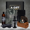 Pamper Hamper For Him with Black Bath Rob