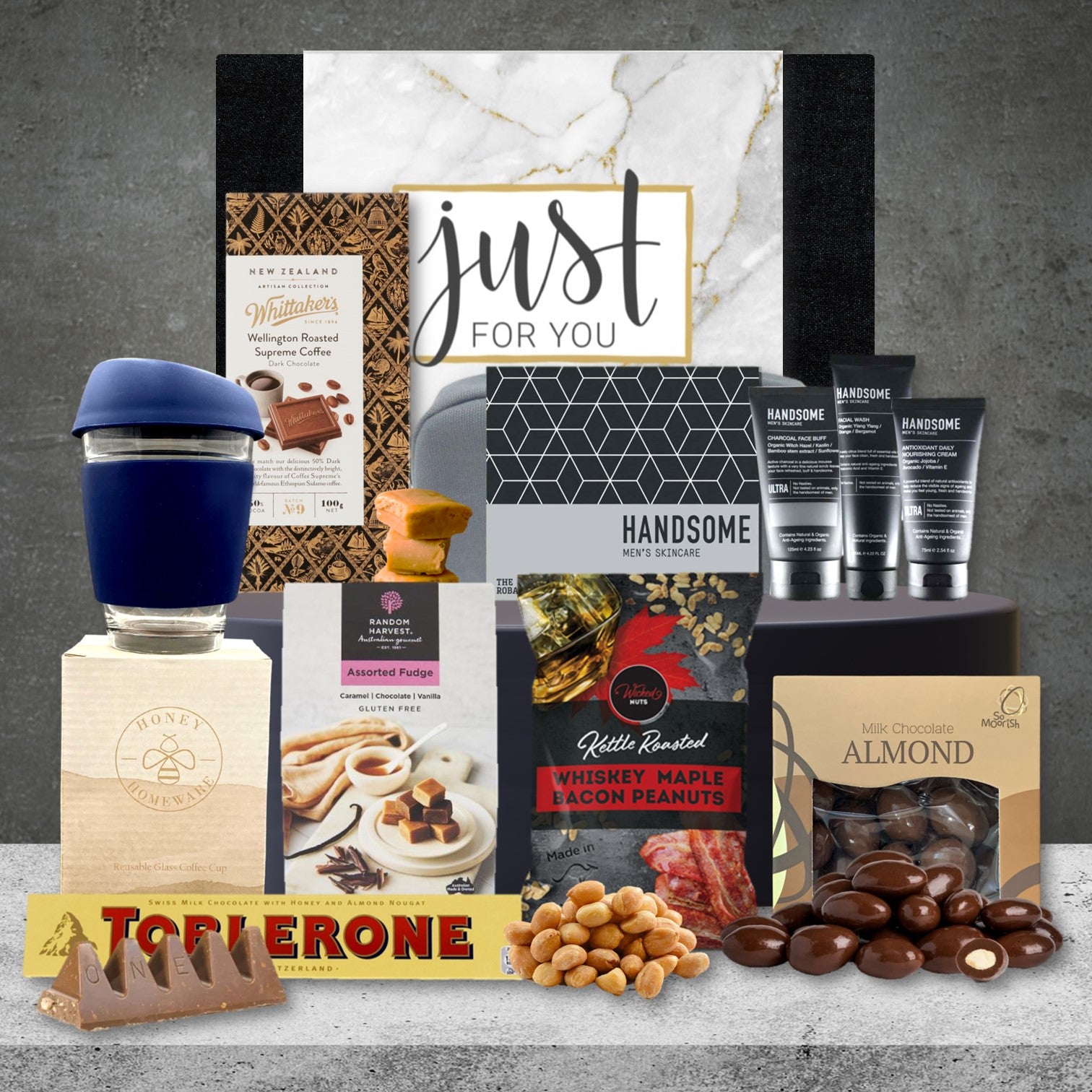 Personalised Travel Hamper For Him Featured Image