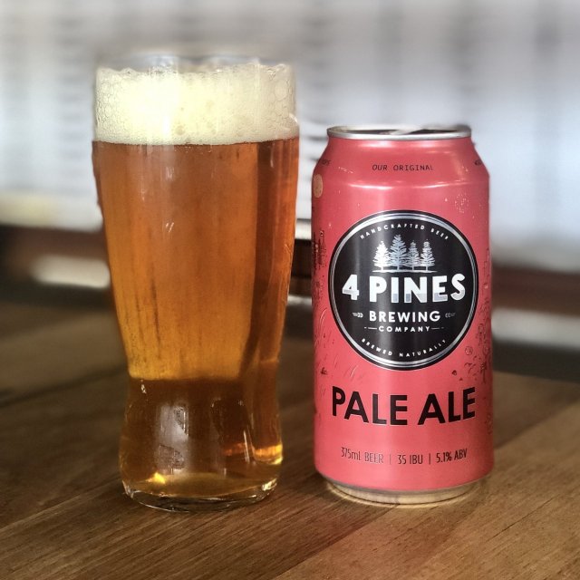 Pines Pacific Ale 375ml with glass