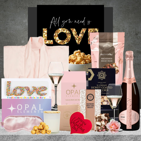 Pink Chandon Rose Valentines Gift Featured Image