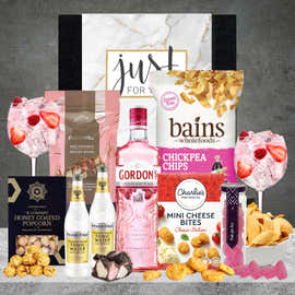 Pink Gin Hamper For Her Featured Image