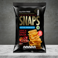 Piranha Light & Tangy Salsa Snaps 25g