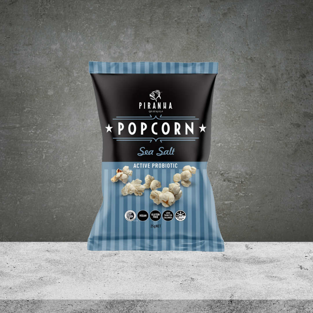 Piranha Popcorn Sea Salt 25g